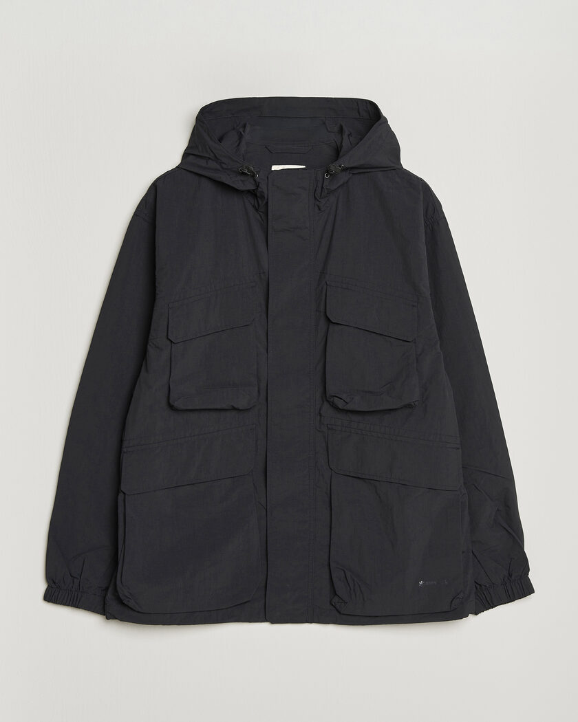 Snow Peak Nylon Double Rip Jacket Black – Svart
