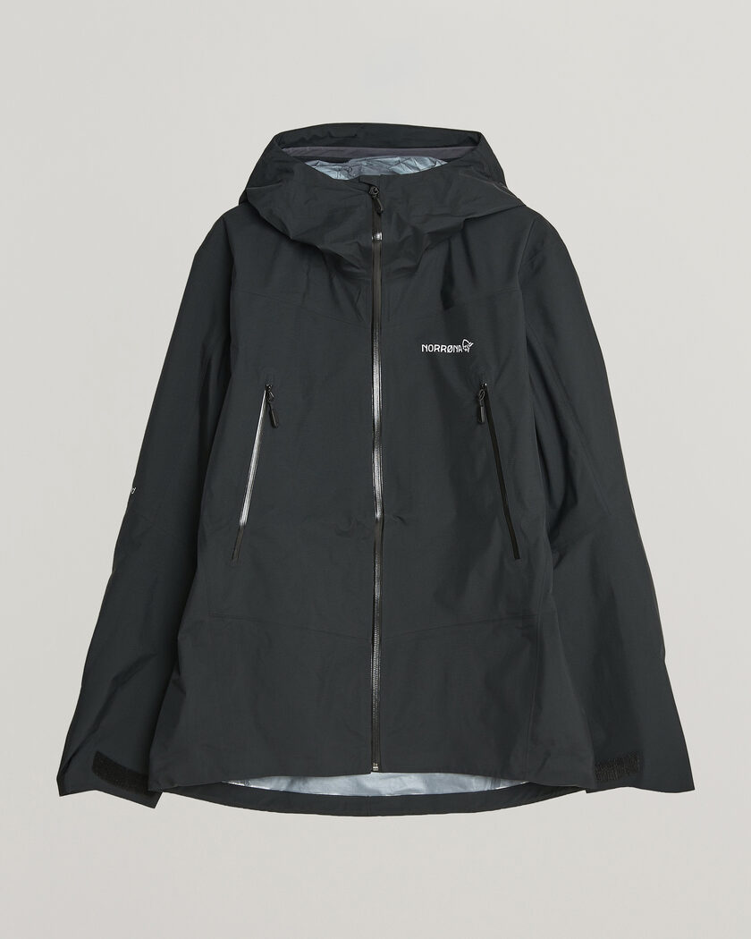 Norrøna Falketind GORE-TEX Jacket Caviar Black – Svart