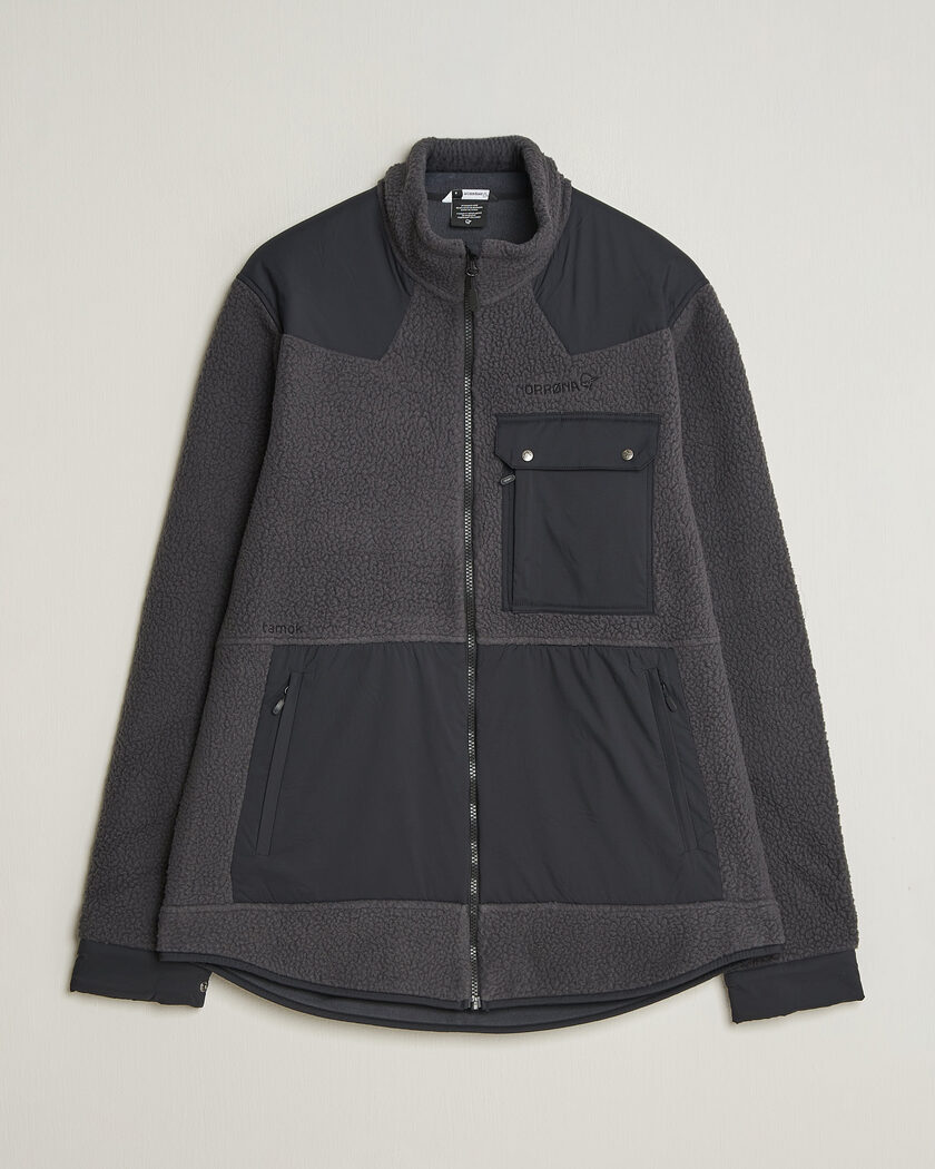 Norrøna Tamok Warm3 Fleece Jacket Phantom – Grå
