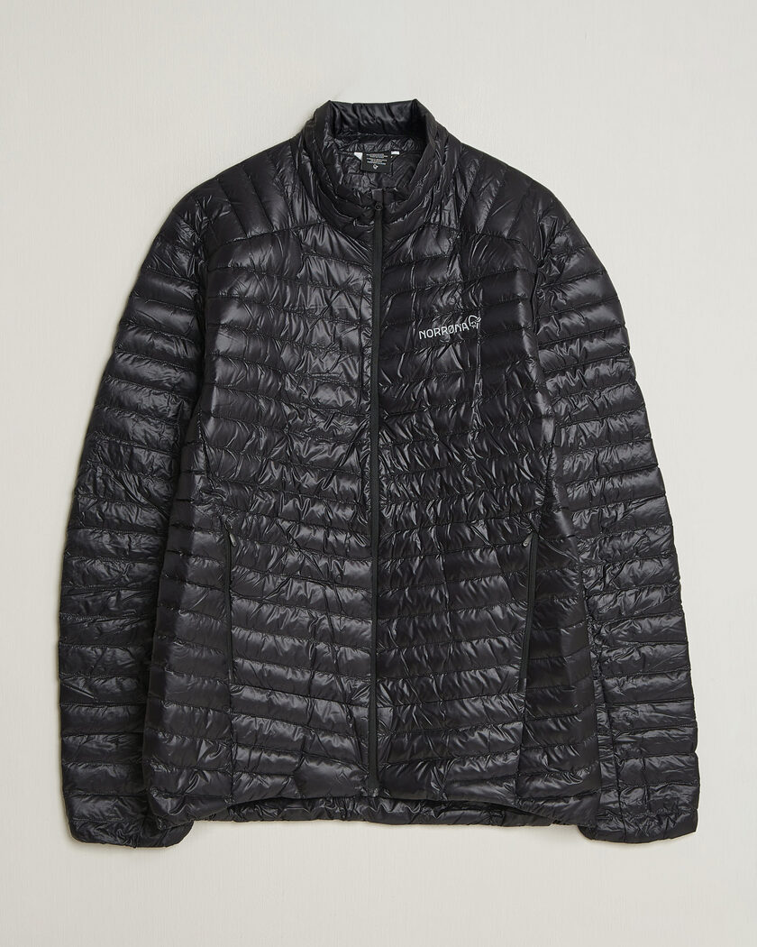 Norrøna Trollveggen Down 800 Super Light Jacket Caviar Black – Svart