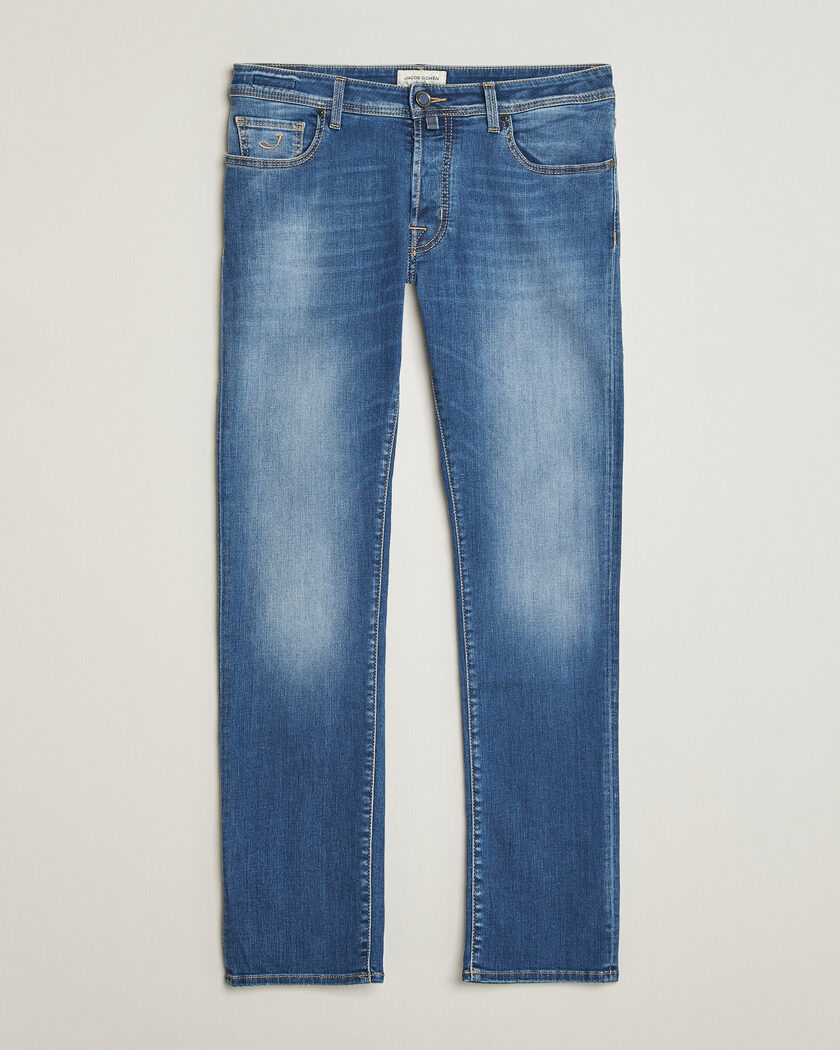 Jacob Cohën Bard Slim Fit Stretch Jeans Light Blue – Blå