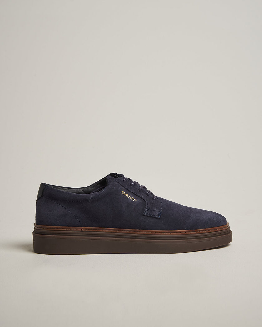 Gant Kinzoon Suede Derby Sneaker Marine – Blå