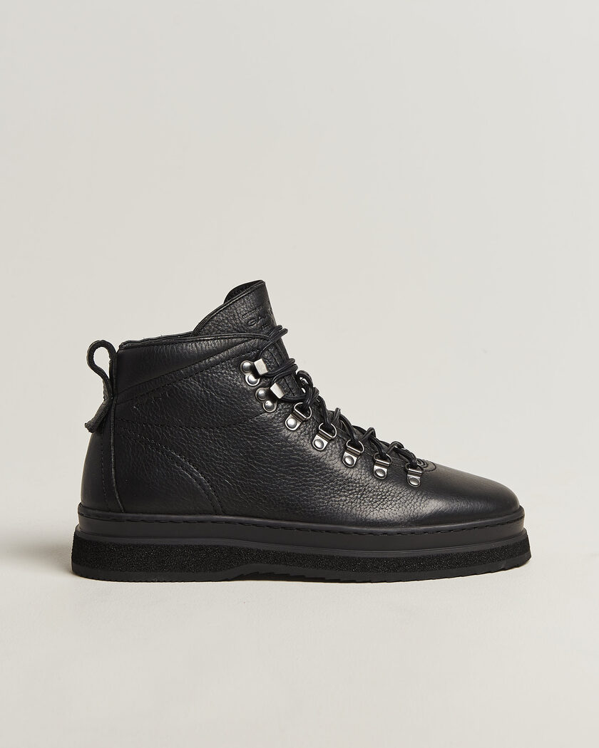  Gant Blistown Shearling Leather Boot Black – Svart