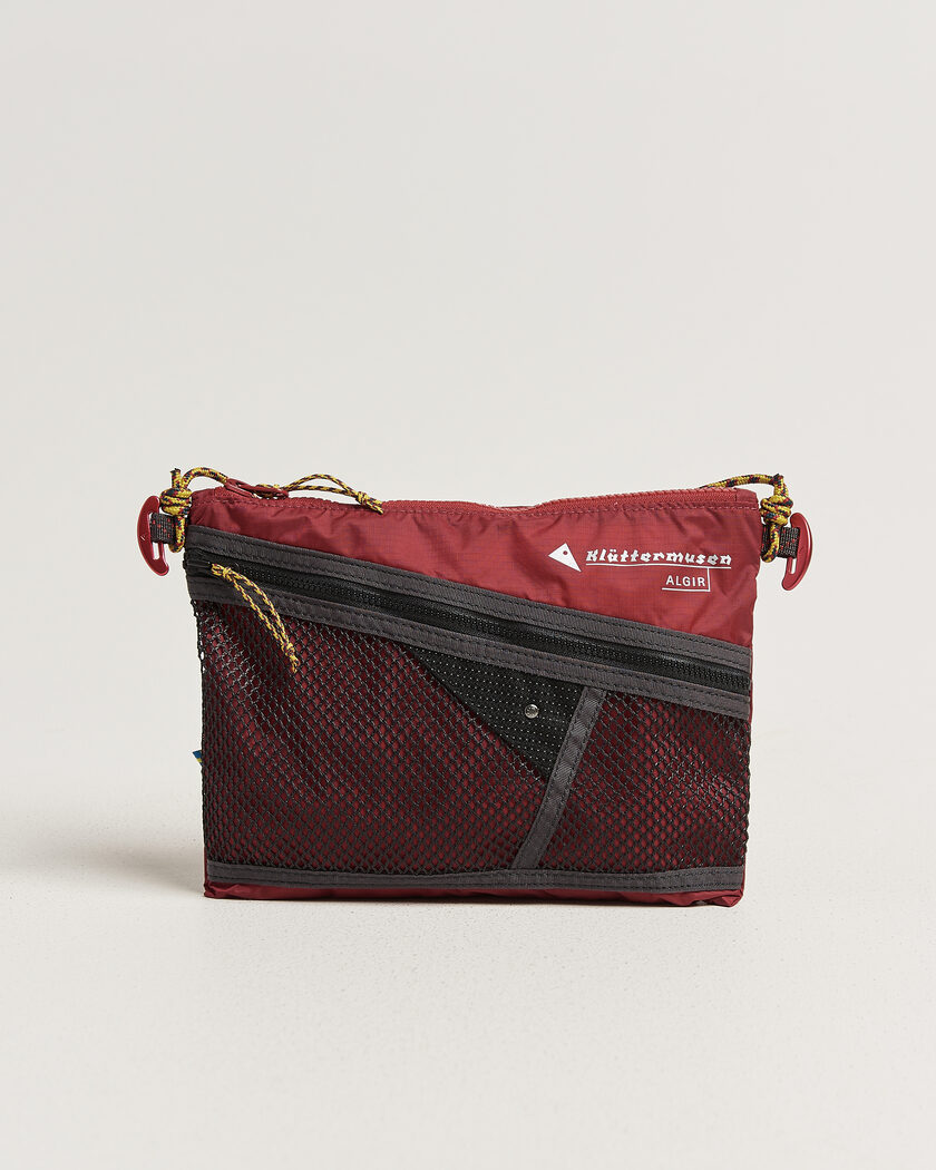 Klättermusen Algir Accessory Bag Medium Burnt Russet – Rød