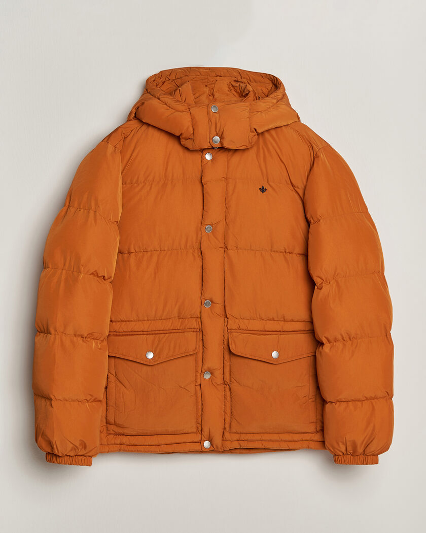 Morris Lennox Puffer Jacket Orange – Oransje