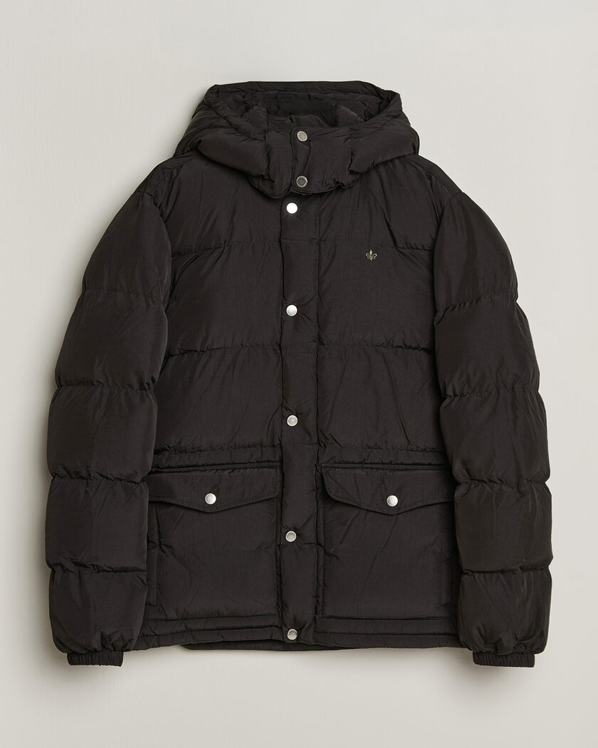 Morris Lennox Puffer Jacket Black – Svart