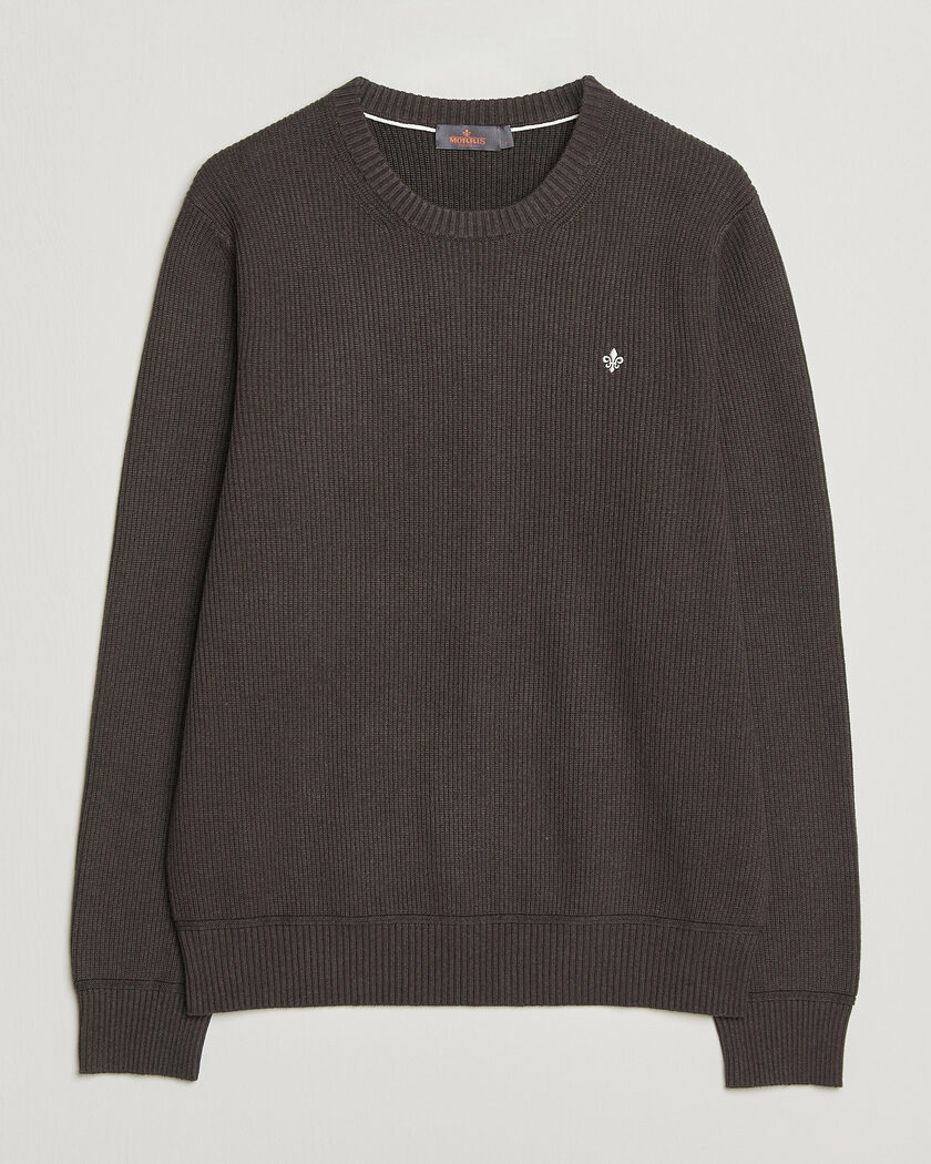 Morris Colin O-Neck Brown – Brun