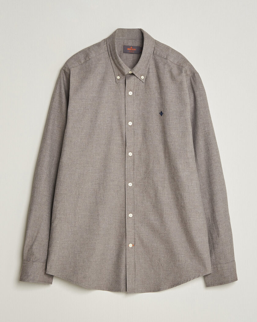 Morris Watts Flannel Shirt Grey – Grå