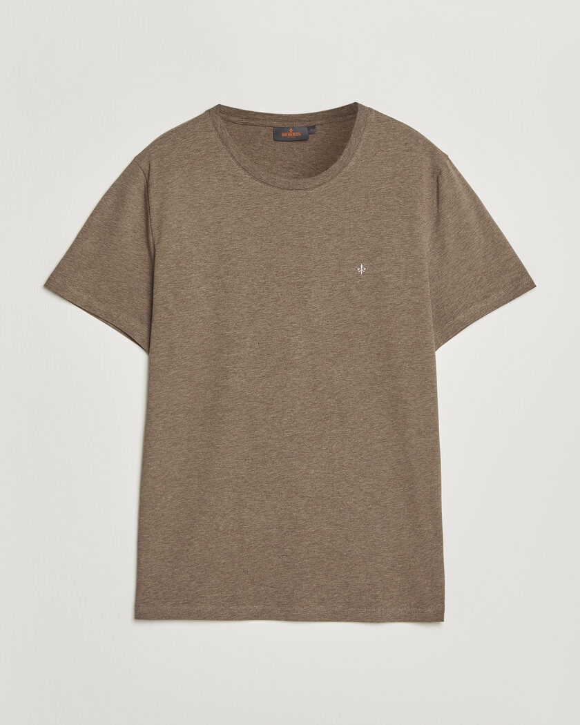 Morris James Crew Neck T-Shirt Brown – Brun