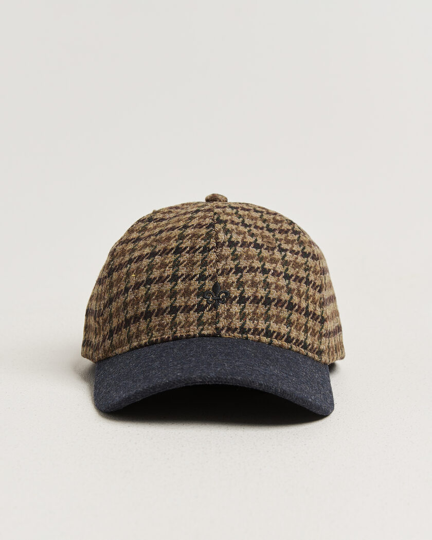 Morris Digby Check Cap Brown – Brun