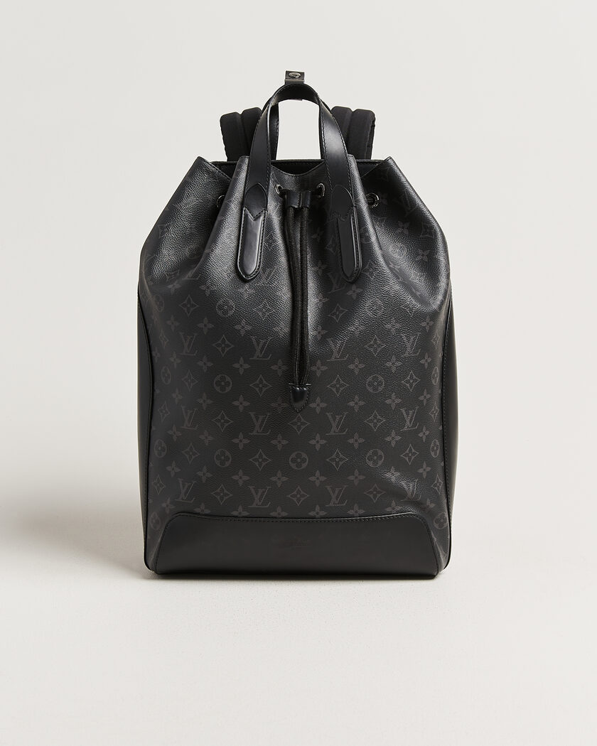 Louis Vuitton Pre-Owned Explorer Backpack Monogram Eclipse – Svart