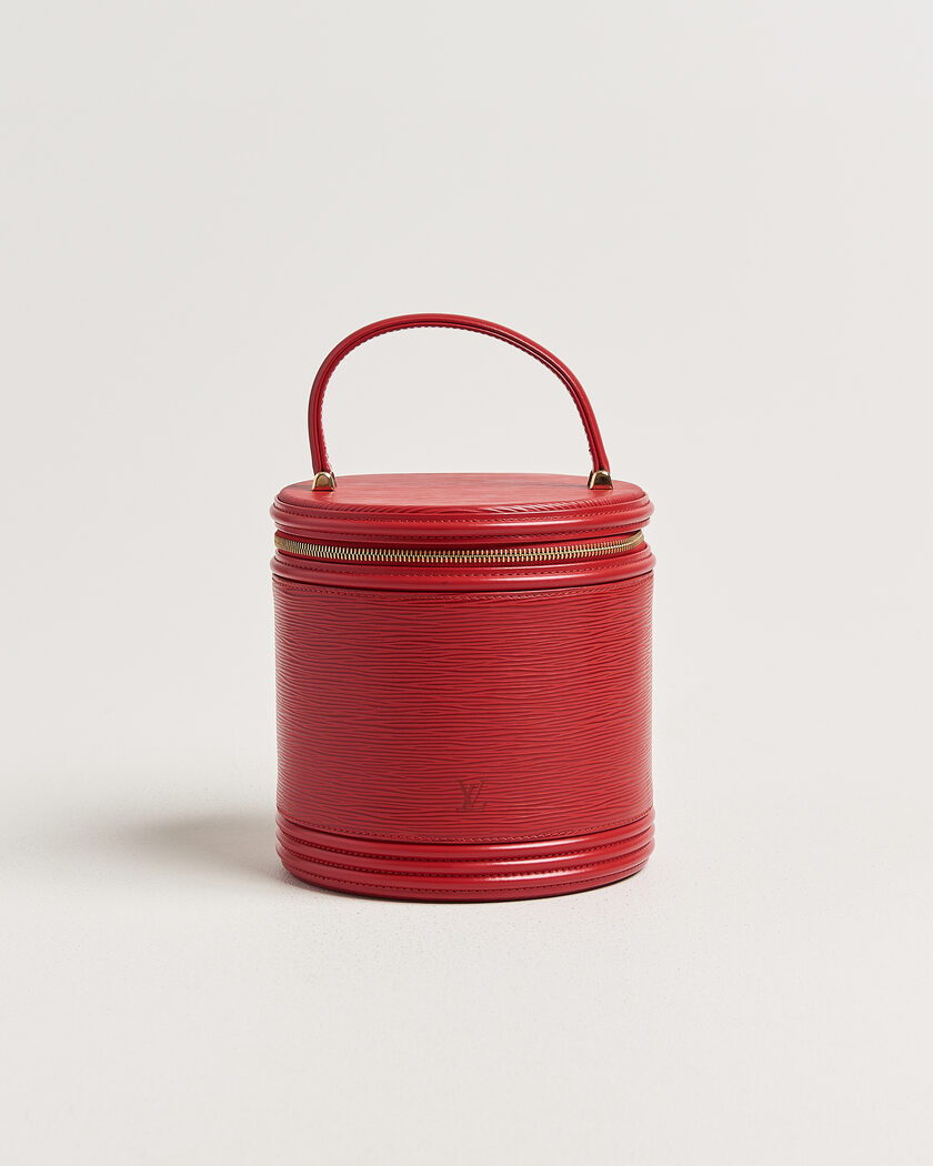 Louis Vuitton Pre-Owned Cannes Vanity Case Epi Leather Red – Rød
