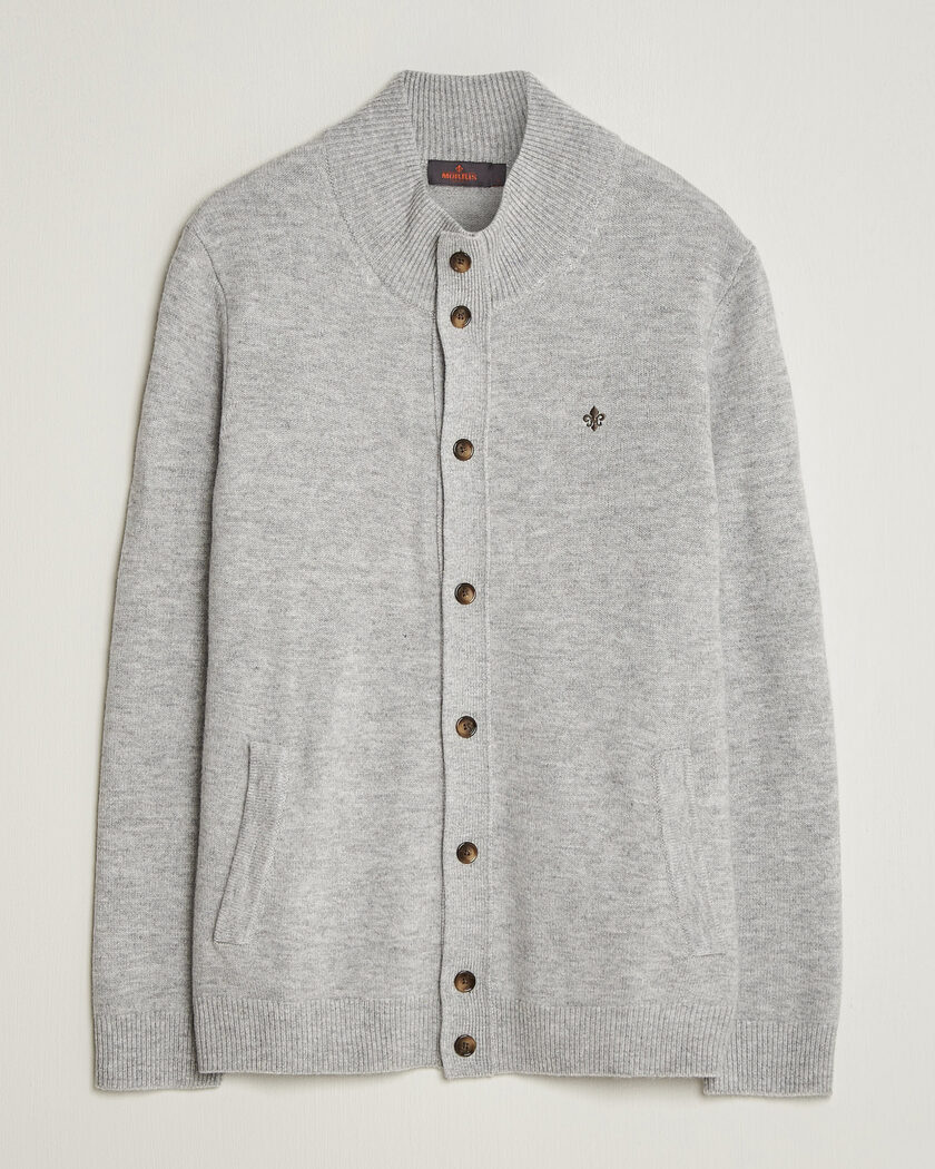 Morris Hertford Button Cardigan Grey – Grå