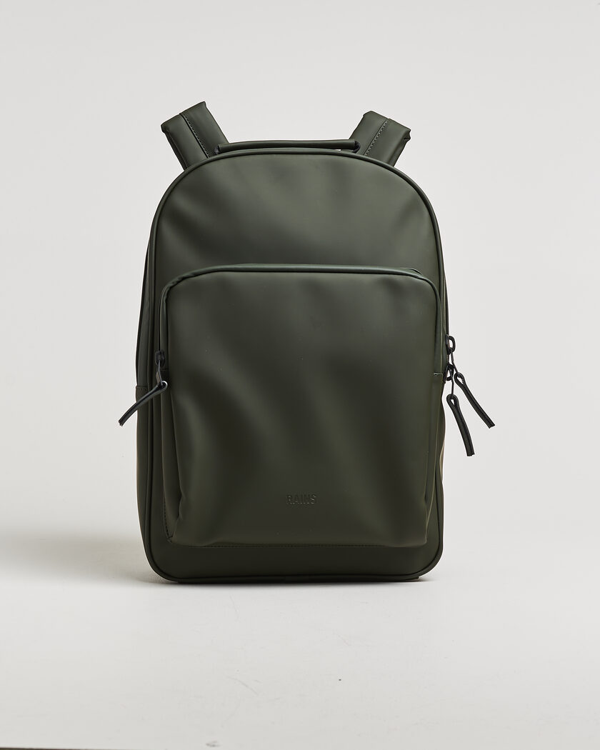 RAINS Book Daypack Backpack Green – Grønn