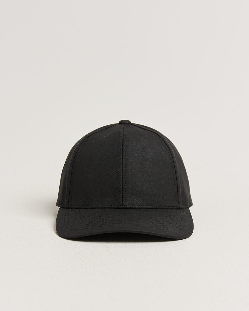 Varsity Headwear Oilskin Baseball Cap Black – Svart