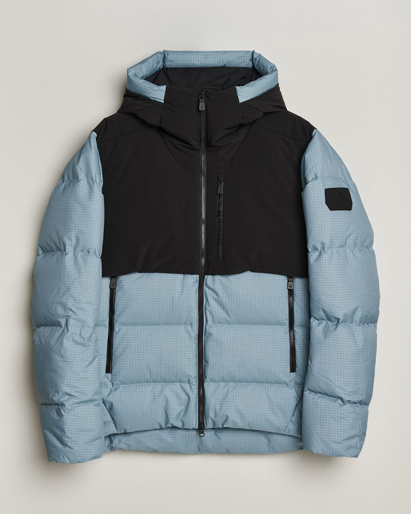 Sail Racing Polar Down Hooded Jacket Aurora Blue – Blå