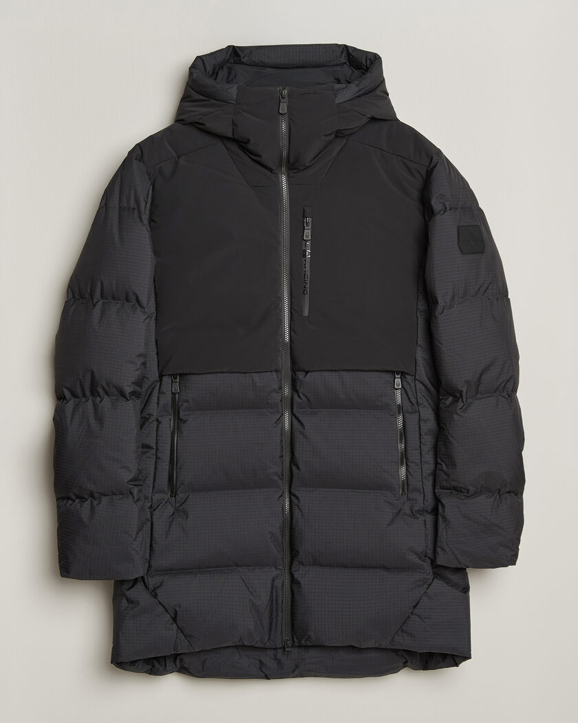 Sail Racing Polar Down Hooded Parka Carbon – Svart