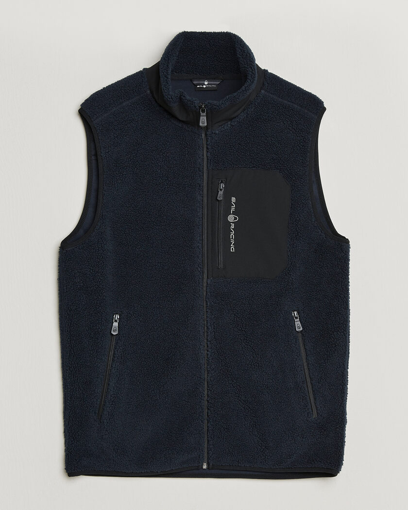 Sail Racing Bowman Pile Vest Dark Navy – Blå
