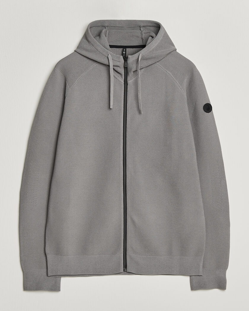 Sail Racing Element Seamless Full Zip Hoodie Frost Grey – Grå