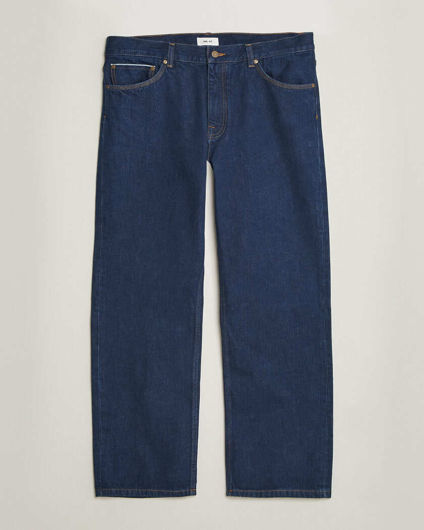 NN07 Otis Selvedge Relaxed Fit Jeans Raw Indigo – Blå