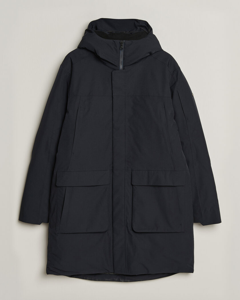 Scandinavian Edition Guard II Padded Parka Midnight Blue – Blå