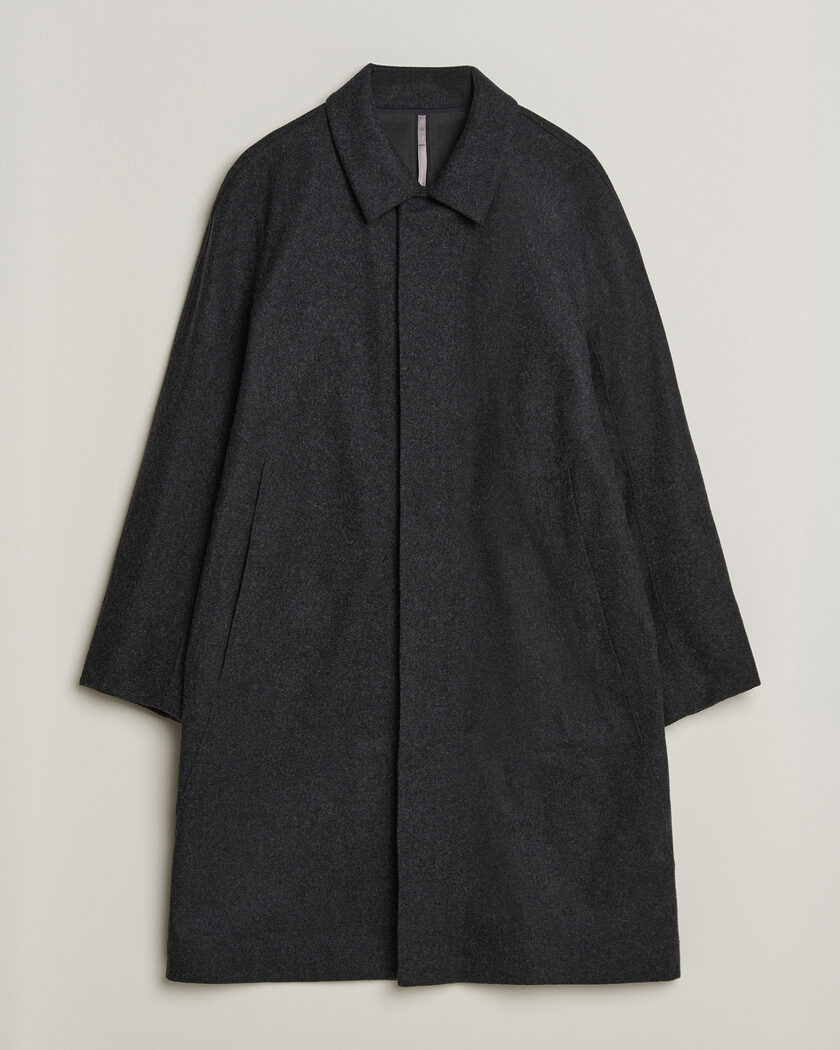 Arc'teryx Veilance Alar Wool Coat Black – Svart