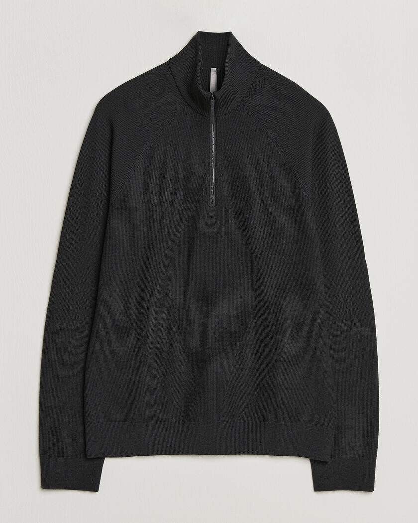 Arc'teryx Veilance Conic Wool Half-Zip Black – Svart