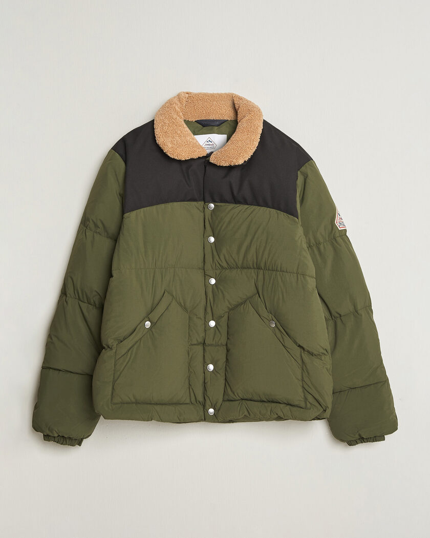 Pyrenex Fiery Down Jacket Deep Khaki – Grønn