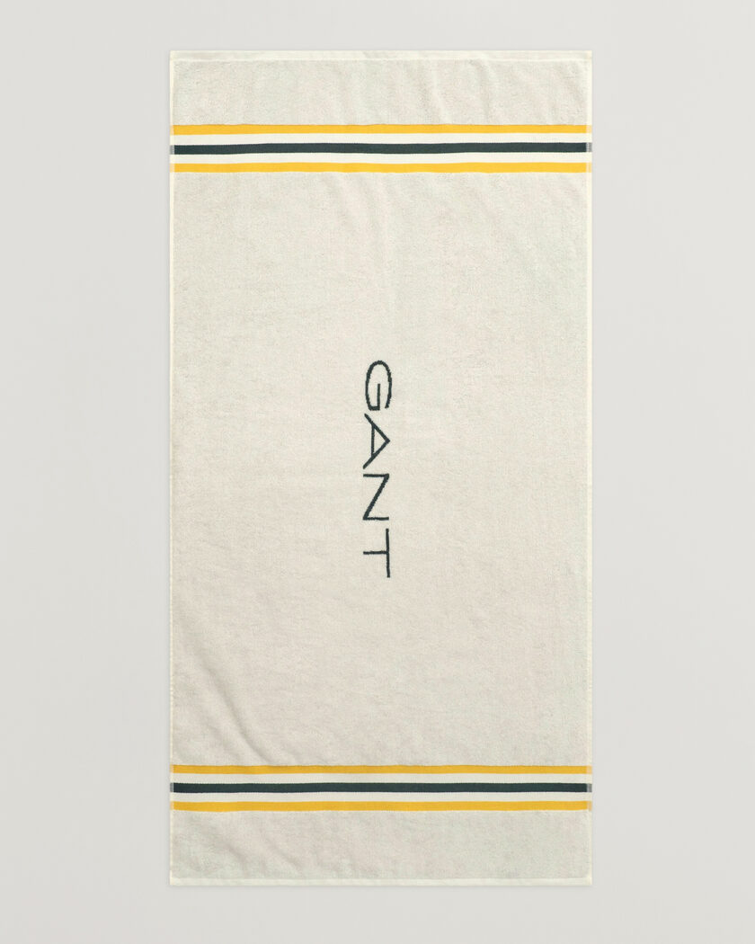 Gant Tournament Towel Cream – Hvit