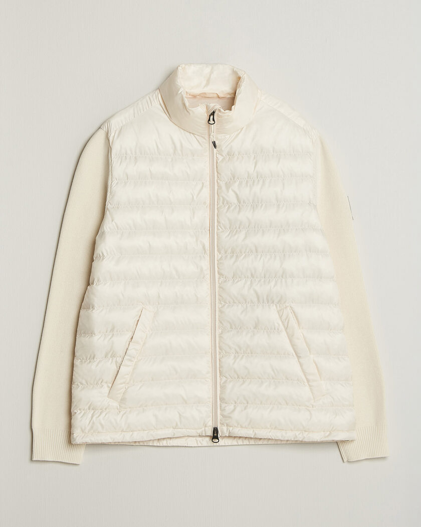 Gant Tournament Mixed Media Jacket Cream – Hvit