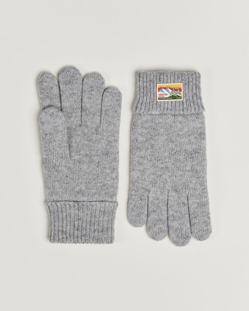 Hestra Raggwool Glove Grey – Grå