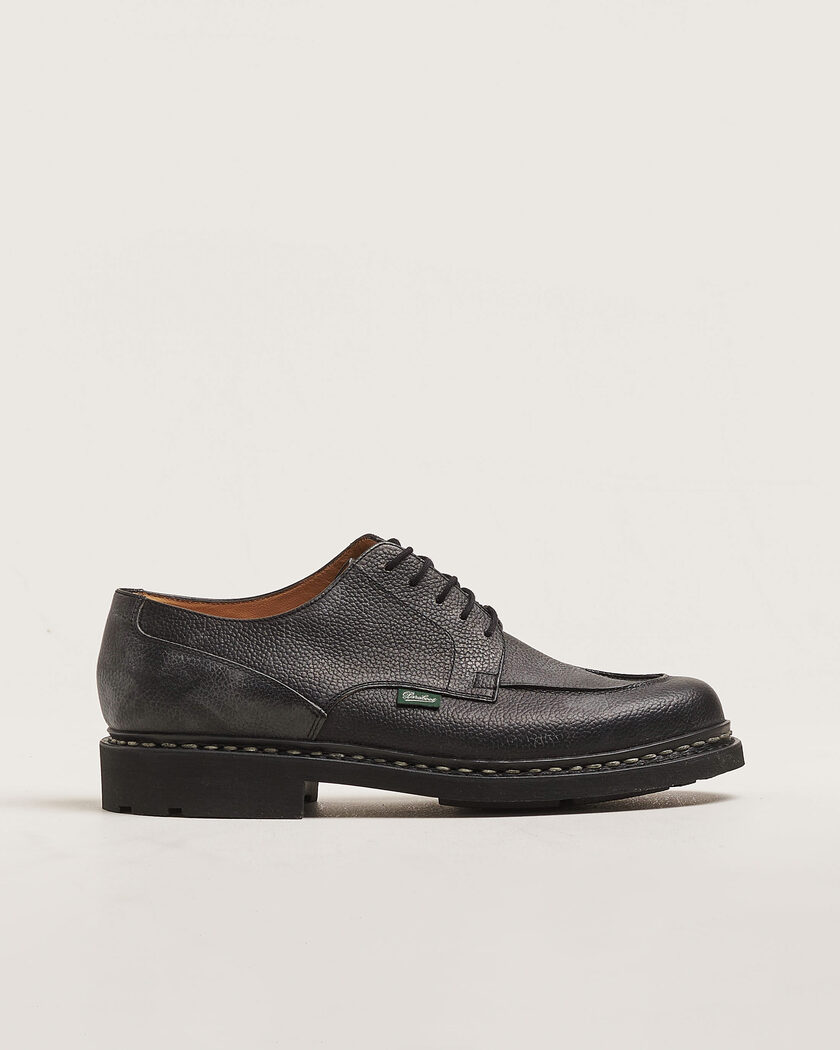 Paraboot Chambord Derby Black Grain – Svart