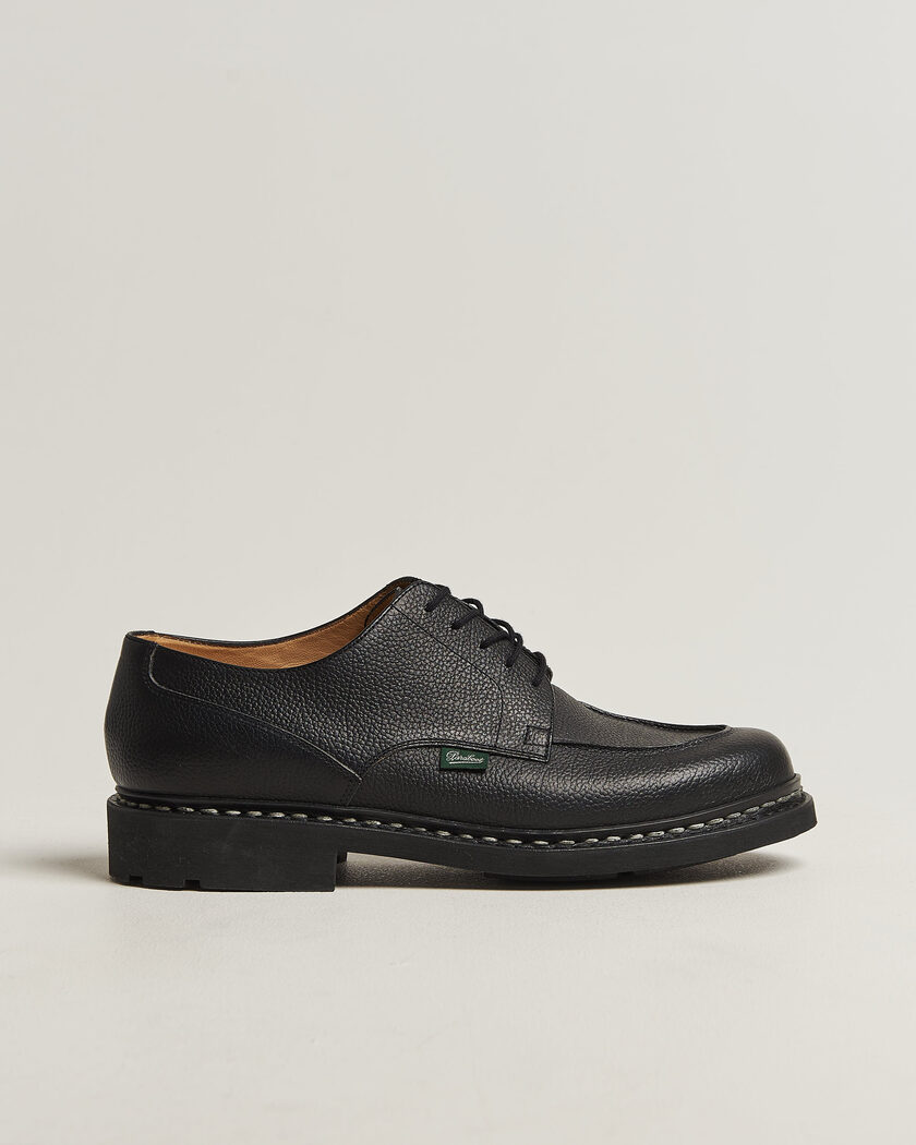 Paraboot Chambord Derby Black Grain – Svart
