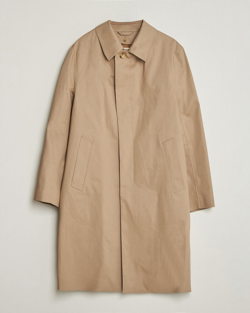 Mackintosh Dunkeld Car Coat Fawn – Beige