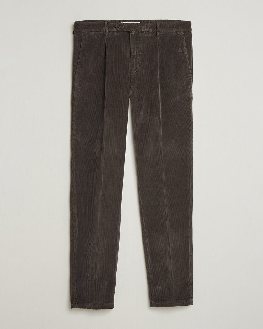 Briglia 1949 Easy Fit Corduroy Trousers Brown – Brun