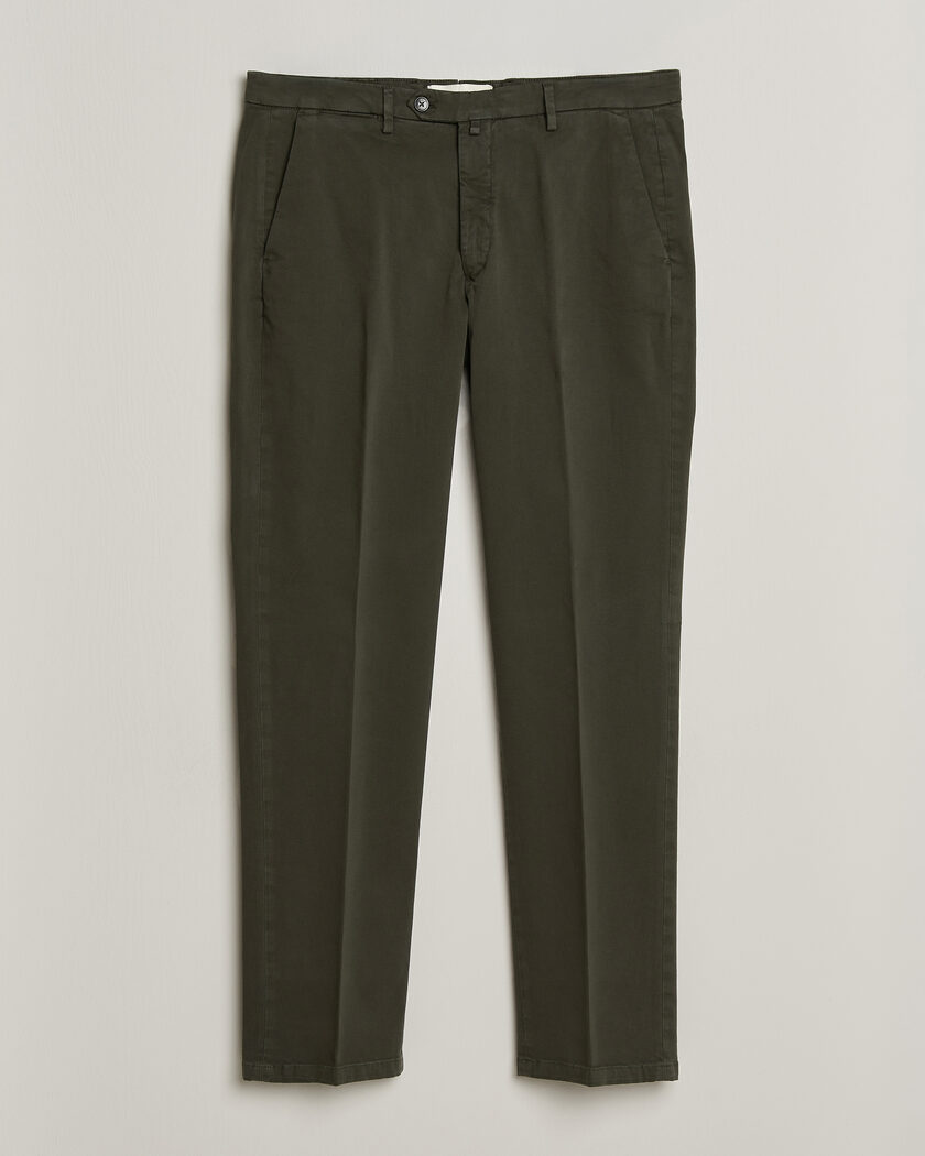 Briglia 1949 Soho Tailored Easy Fit Chino Olive – Grønn