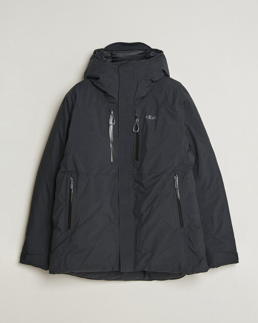 Rab Batura Waterproof Down Jacket Black – Svart