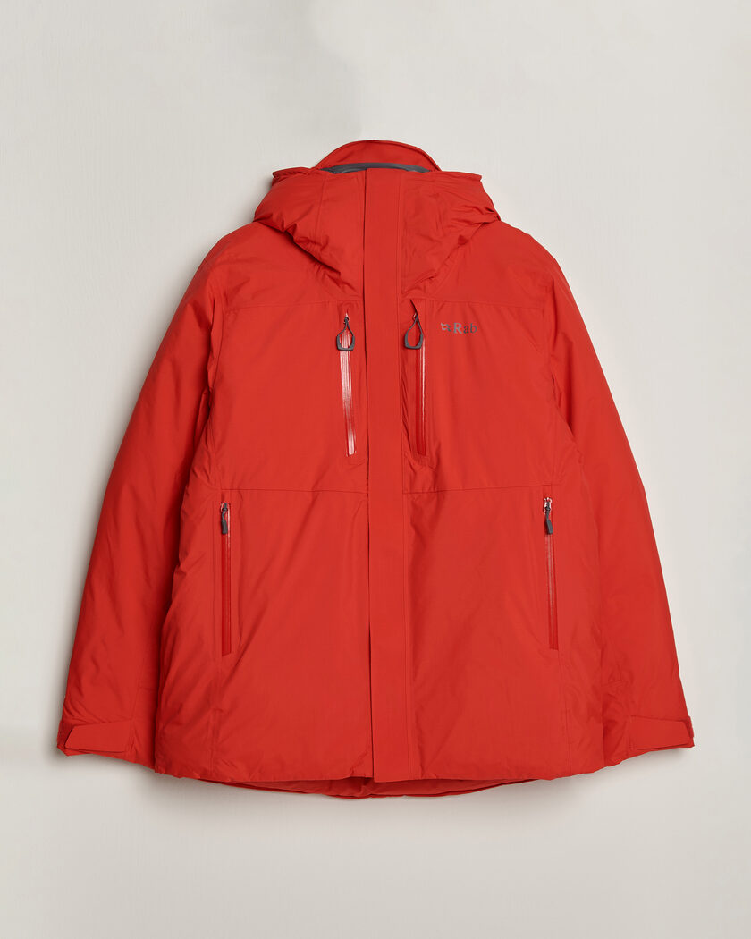 Rab Batura Waterproof Down Jacket Summit Red – Rød
