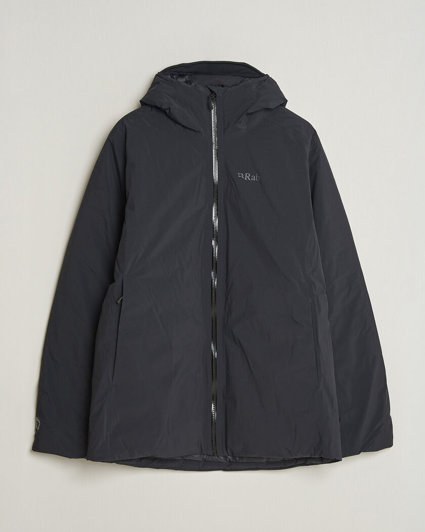 Rab Valiance Waterproof Down Jacket Black – Svart