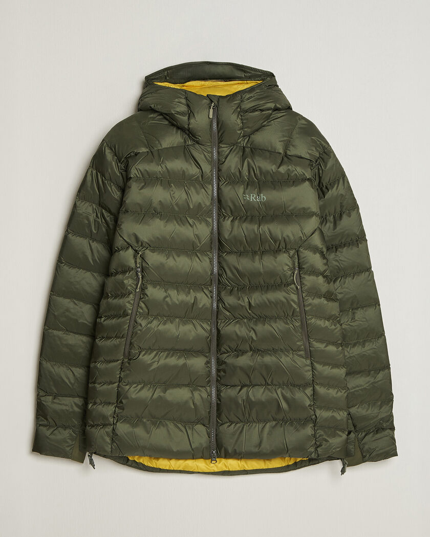 Rab Electron Pro Hoody Mid Down Jacket Army – Grønn