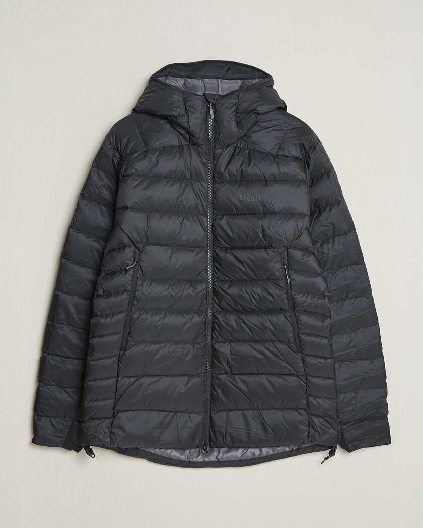 Rab Electron Pro Hoody Mid Down Jacket Black – Svart