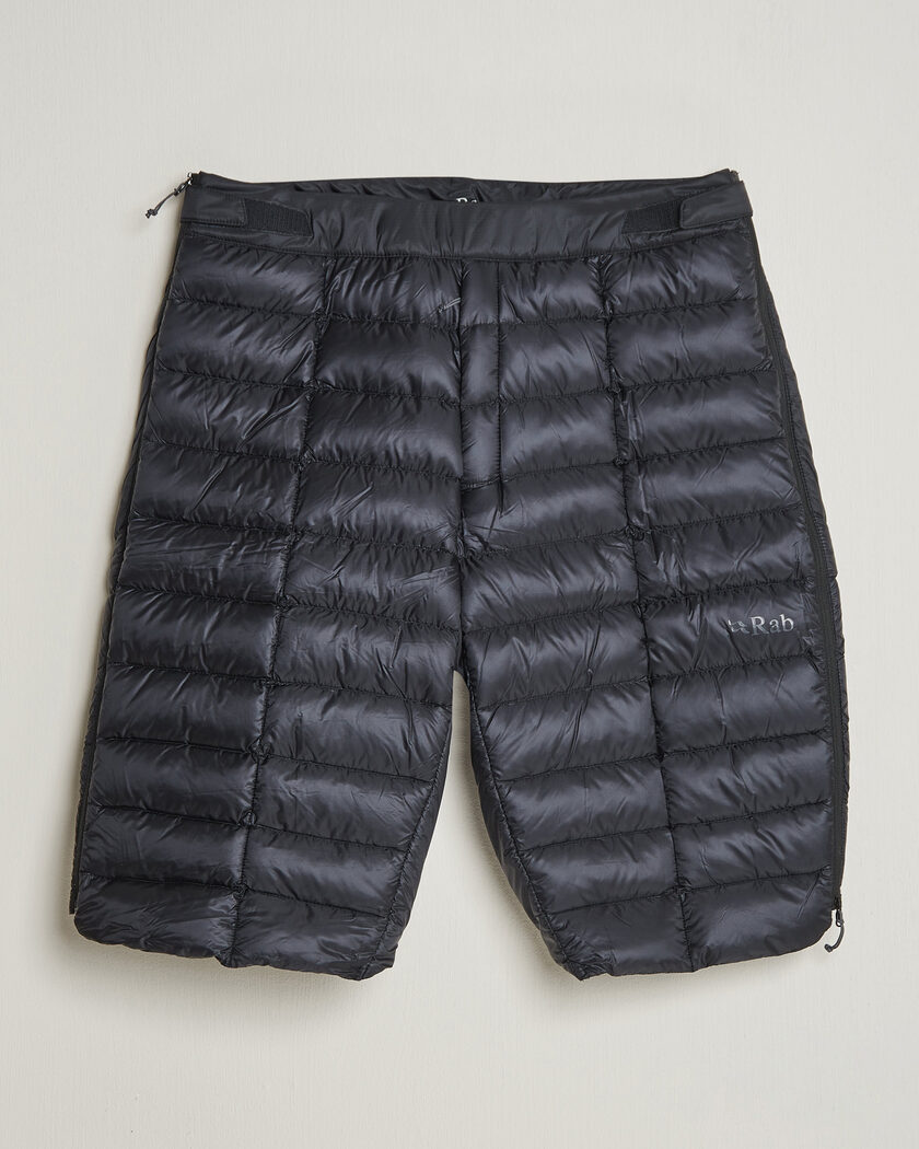 Rab Mythic Down Shorts Black – Svart
