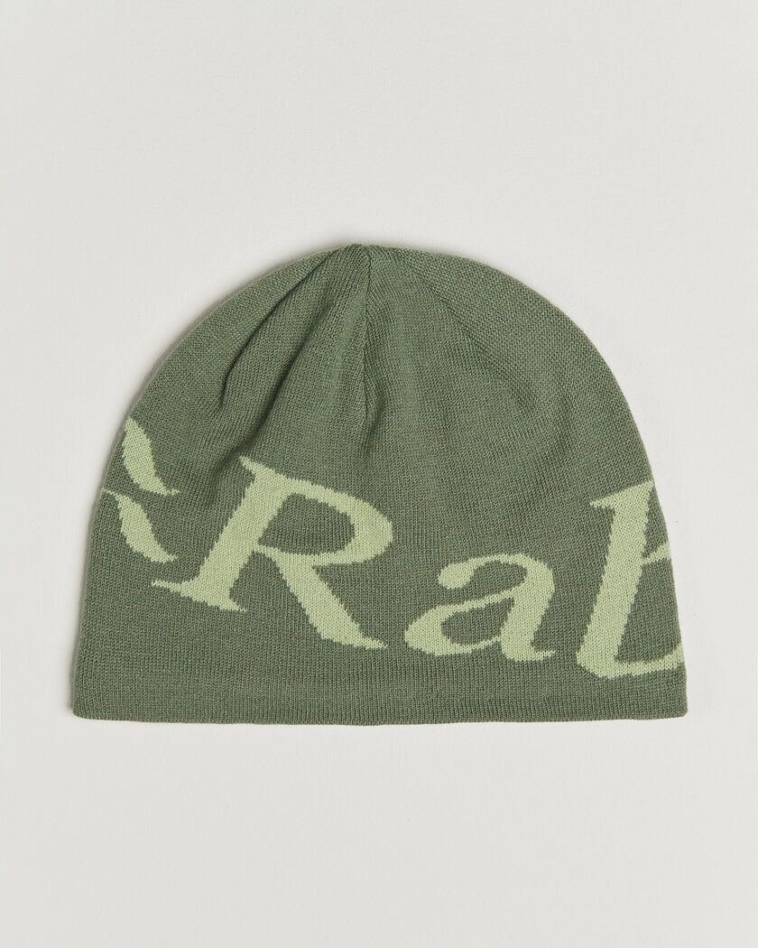 Rab Logo Beanie Dark Fig Green/Fig Green – Grønn