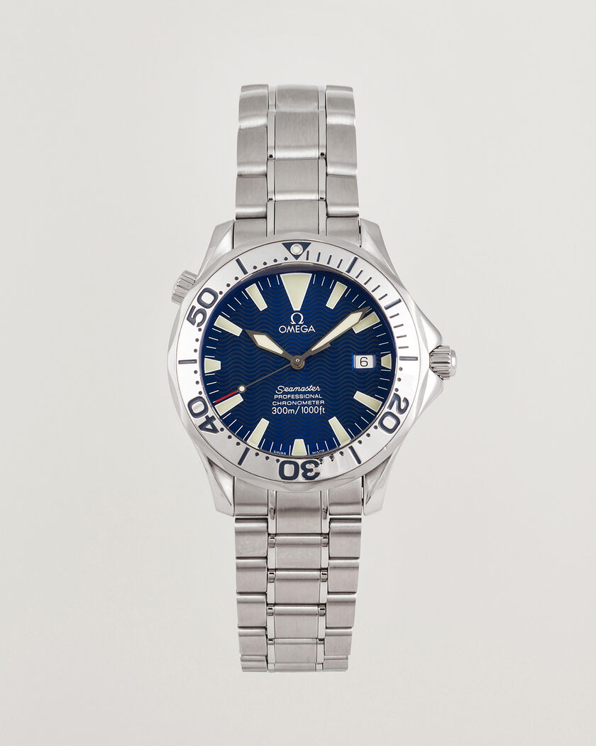  Omega Pre-Owned Seamaster 300M Electric Blue 