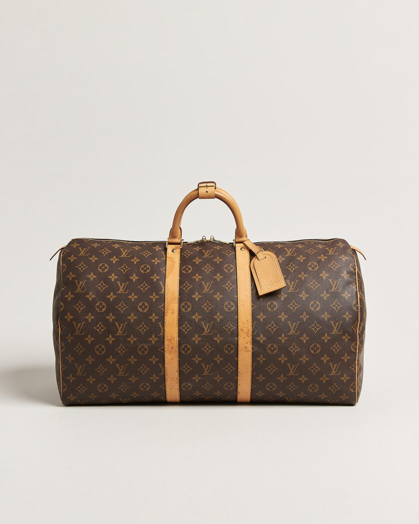Louis Vuitton Pre-Owned Keepall 55 Monogram – Brun