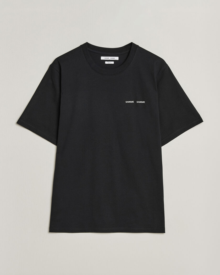 Samsøe Samsøe Thomas Cotton T-Shirt Black – Svart