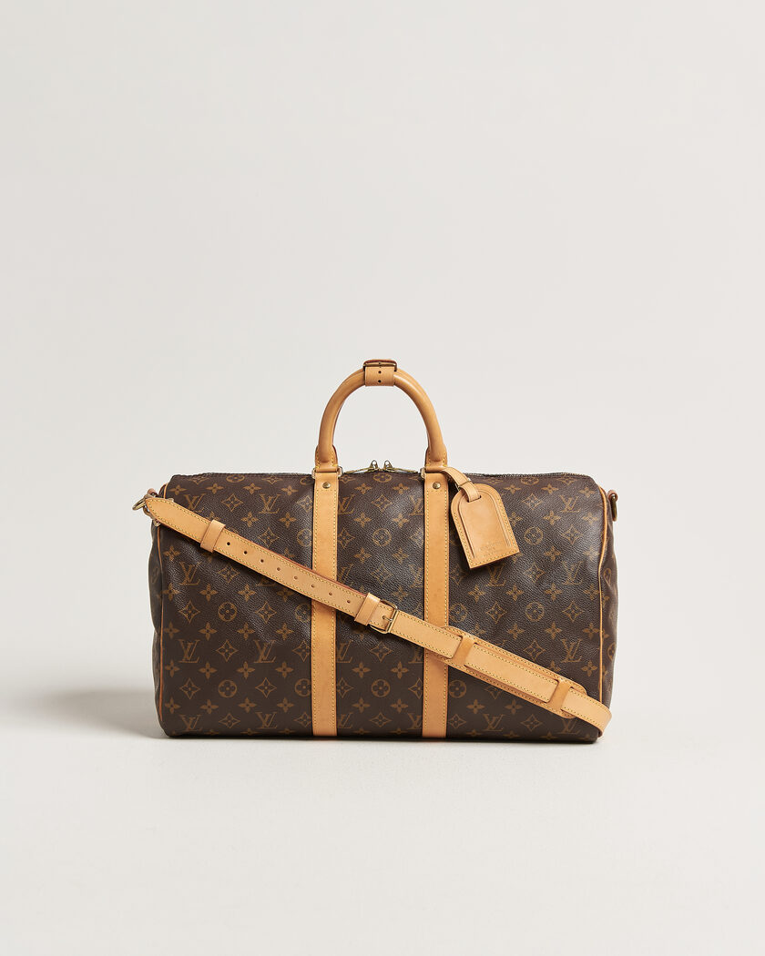 Louis Vuitton Pre-Owned Keepall Bandouliére 45 Monogram – Brun