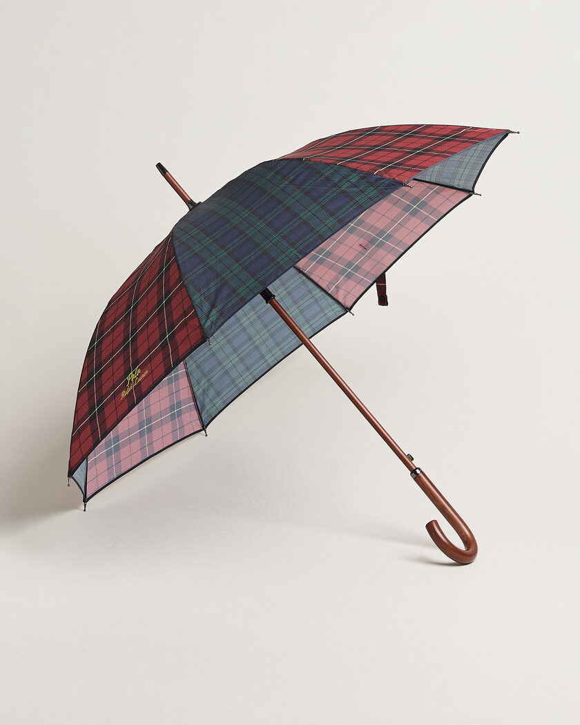 Ralph Lauren Home Linwood Large Heritage Pattern Umbrella Multi – Flerfarget