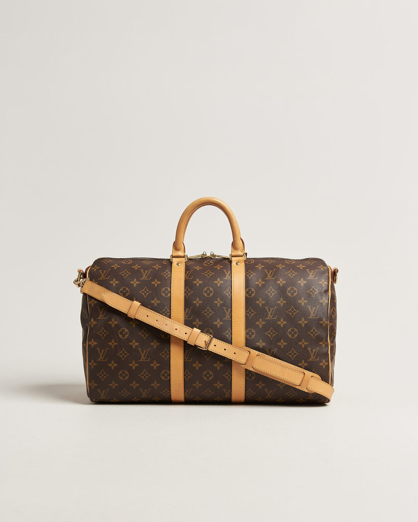 Louis Vuitton Pre-Owned Keepall 45 Bandoulière Monogram – Brun