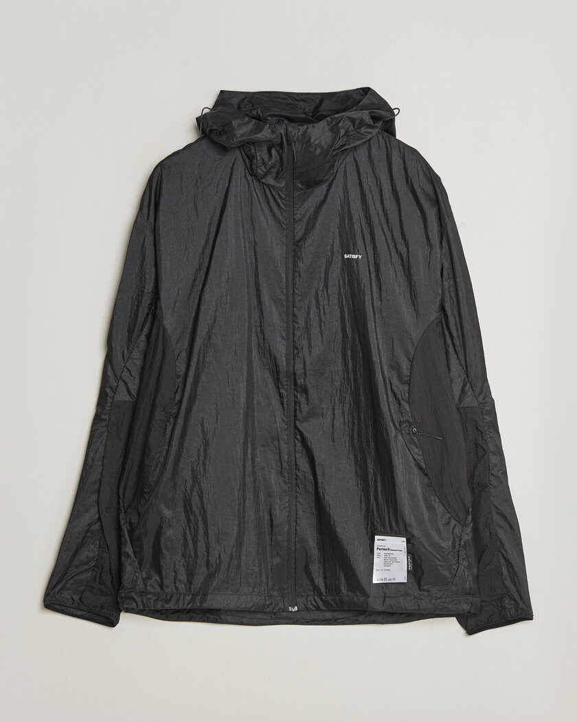 Satisfy Pertex Diamond Fuse Windbreaker Black – Svart